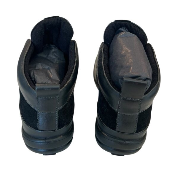 ROMIKA Josef Seibel Soft Black Leather and Suede Laced Boots Size 37 US 6-6.5 - Picture 4 of 6